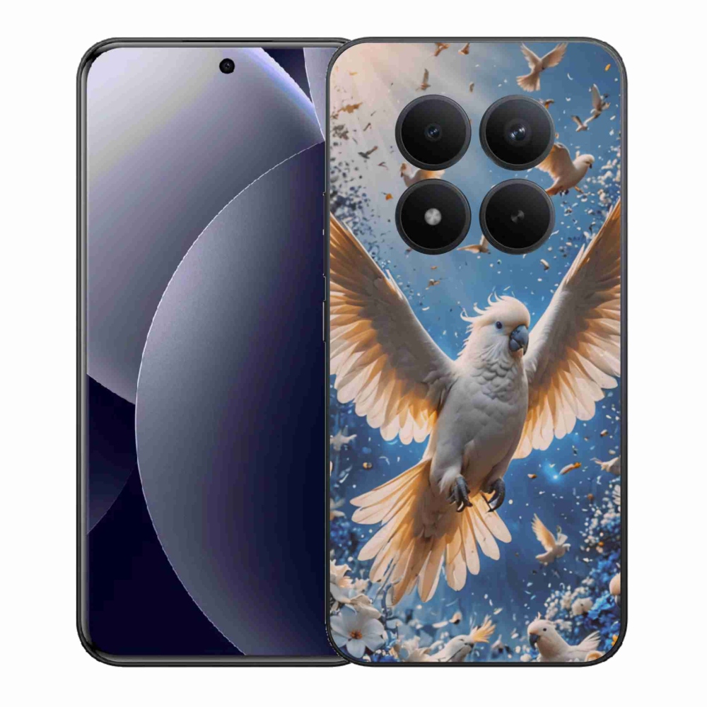 Gél borítás mmCase a Xiaomi Redmi Note 15 Pro+ 5G/Xiaomi Poco M8 Pro 5G számára - papagáj kakadu