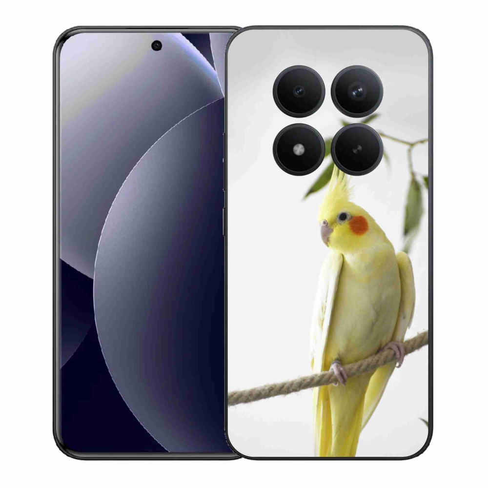 Gél borítás mmCase for Xiaomi Redmi Note 15 Pro+ 5G - papagáj korela chocholatá