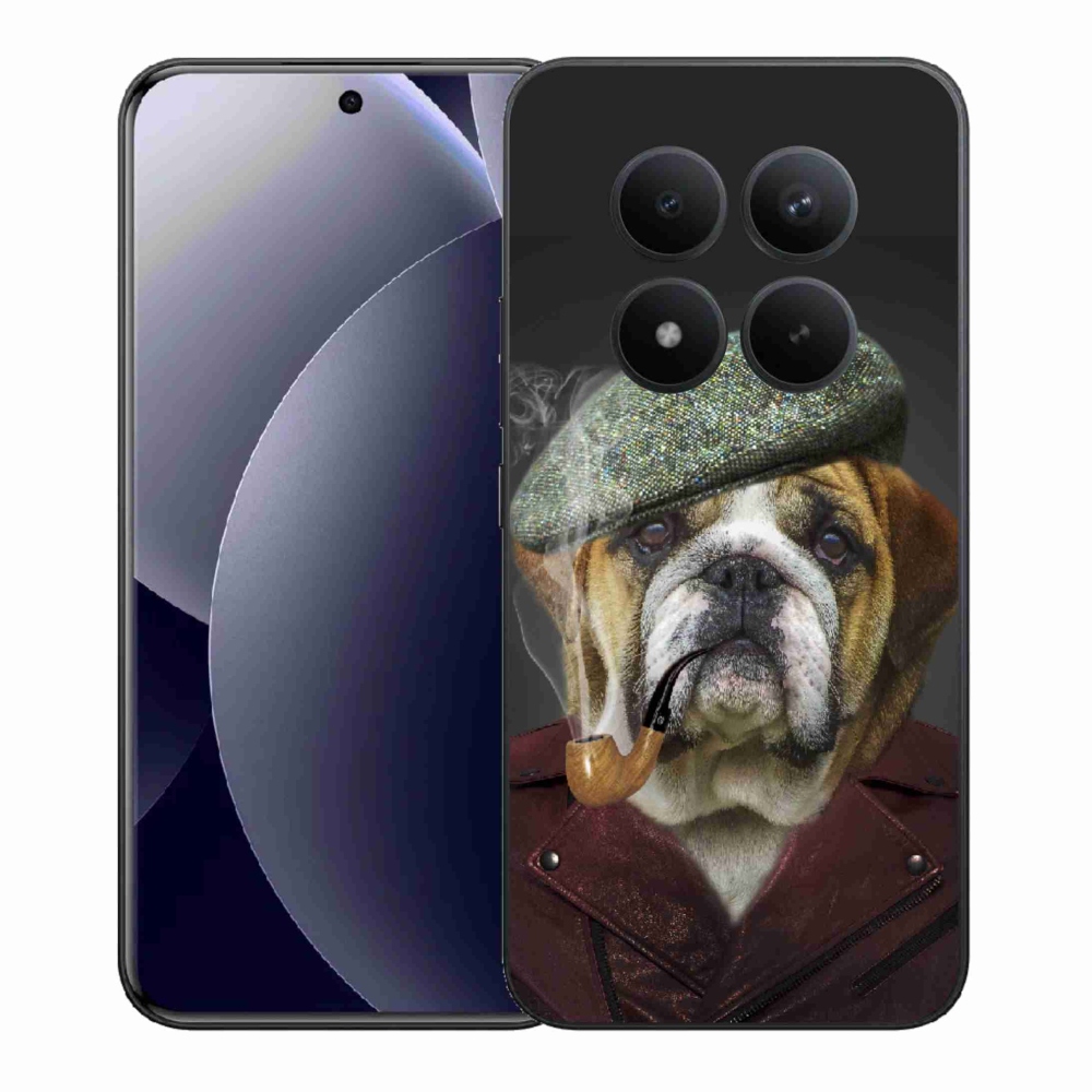 Gél borítás mmCase a Xiaomi Redmi Note 15 Pro+ 5G/Xiaomi Poco M8 Pro 5G számára - kutya csővel