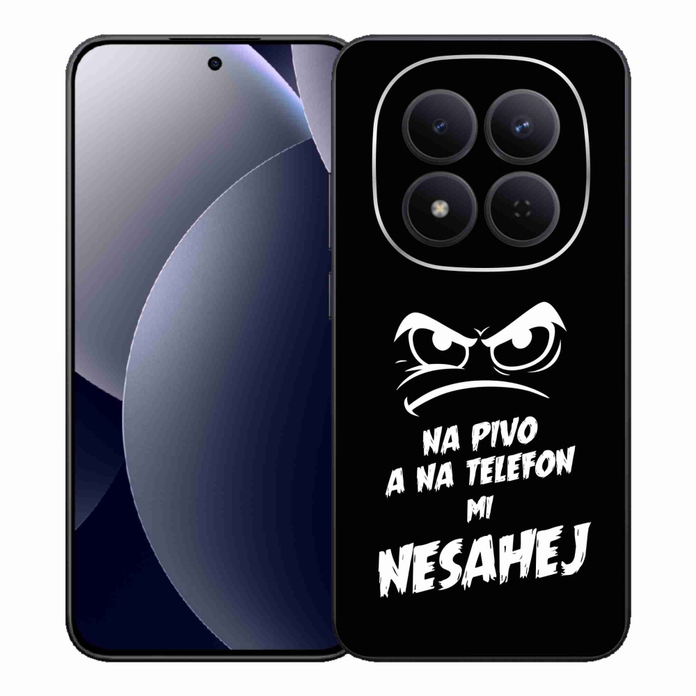 Gél borítás mmCase a Xiaomi Redmi Note 15 Pro 5G - sör motívum 2 fekete háttérrel