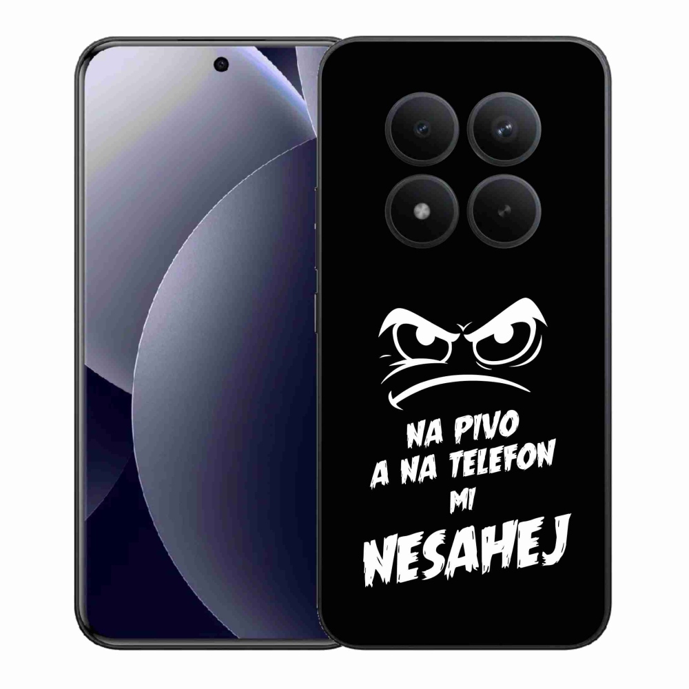 Gél borítás mmCase a Xiaomi Redmi Note 15 Pro+ 5G/Xiaomi Poco M8 Pro 5G - sör motívum 2 fekete háttérrel