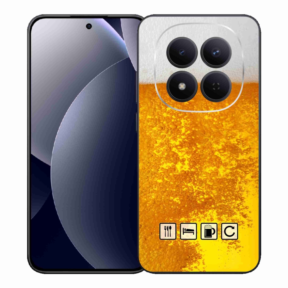 Gél borítás mmCase a Xiaomi Redmi Note 15 Pro 5G számára - sör motívum 3