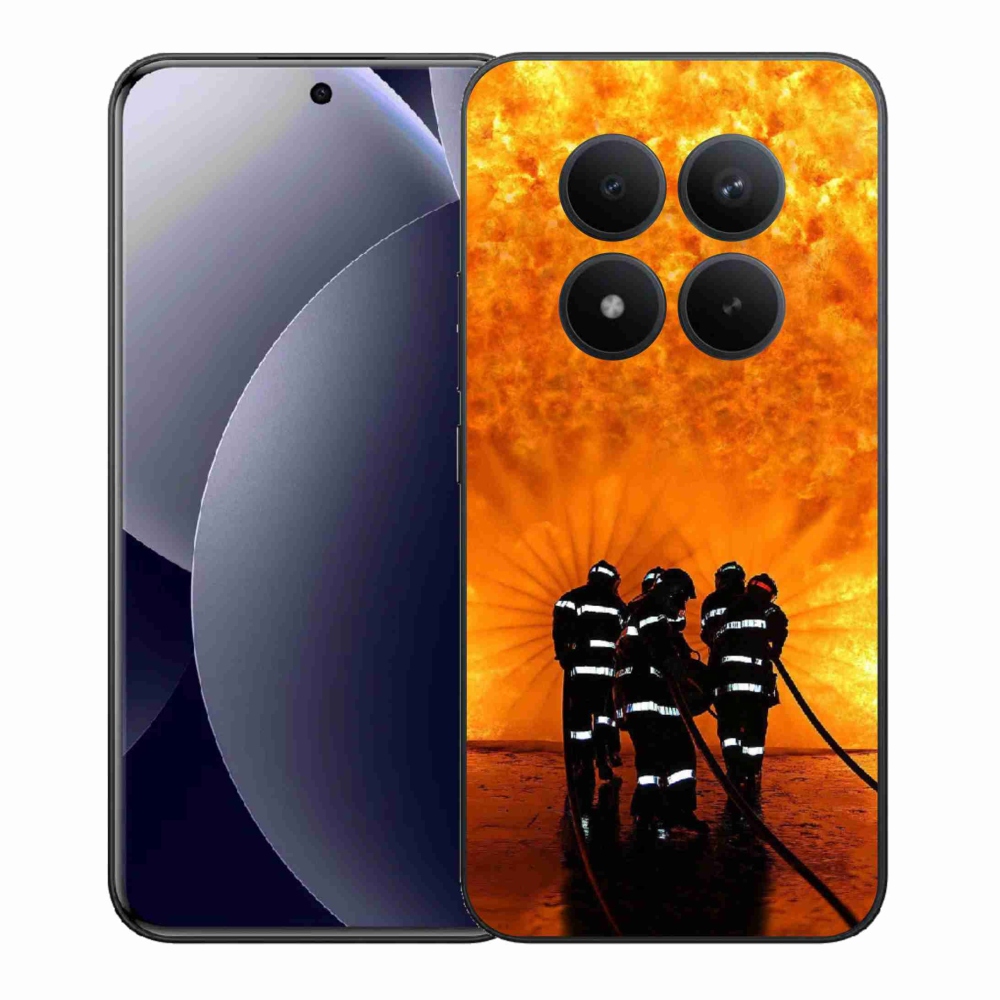 Gél borítás mmCase a Xiaomi Redmi Note 15 Pro+ 5G/Xiaomi Poco M8 Pro 5G - tűz
