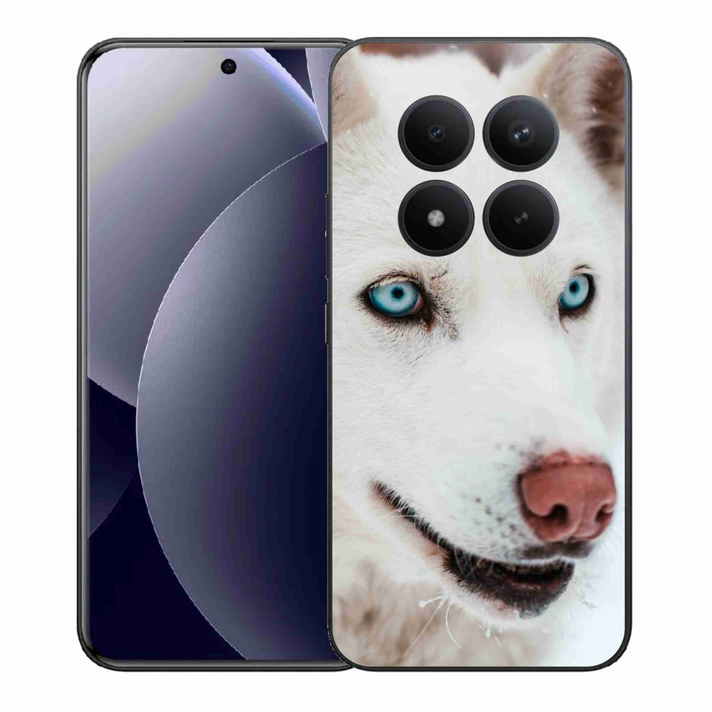 Gél borítás mmCase a Xiaomi Redmi Note 15 Pro+ 5G/Xiaomi Poco M8 Pro 5G számára - kutyaszemmel nézve