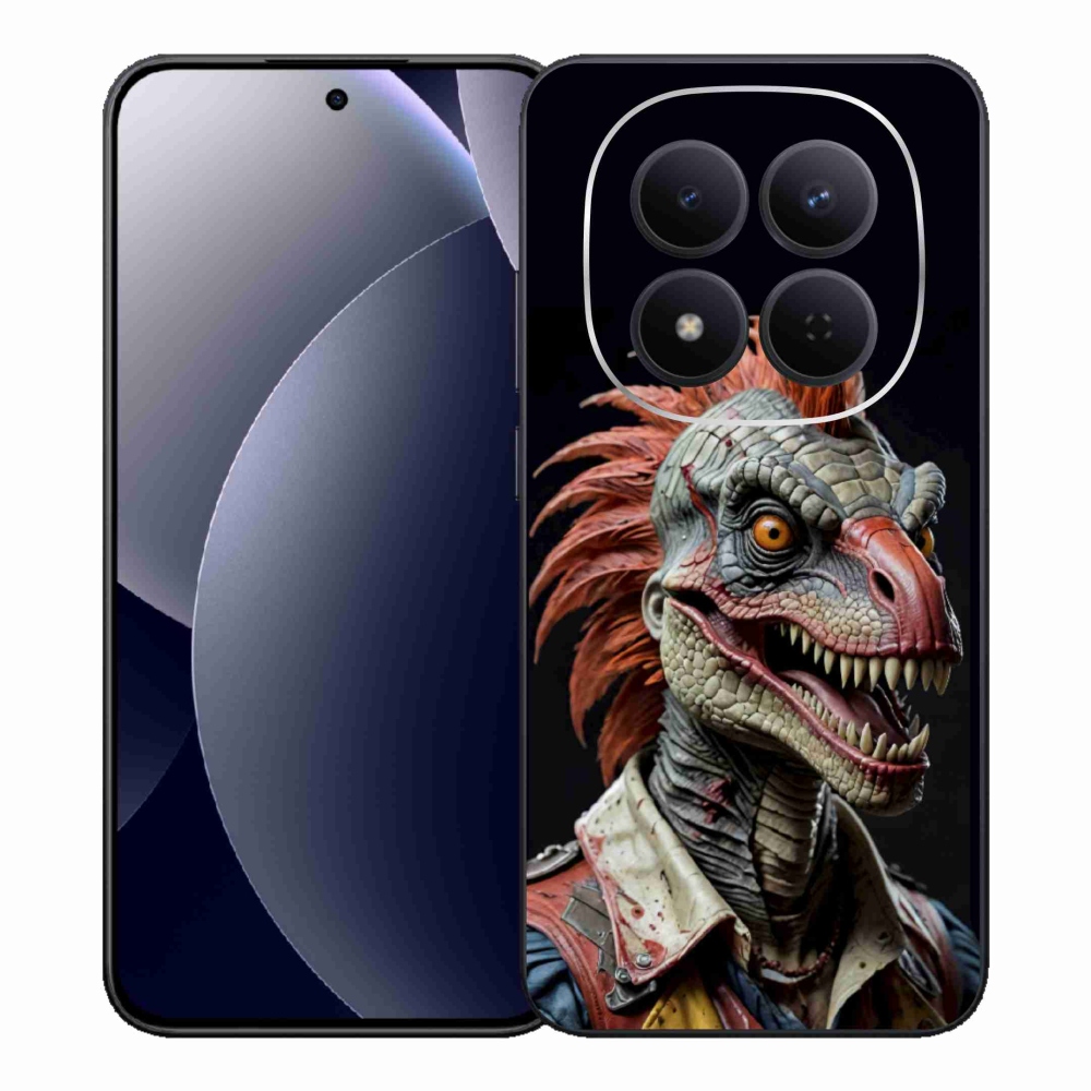 Gél borítás mmCase a Xiaomi Redmi Note 15 Pro 5G-hez - punk dinoszaurusz