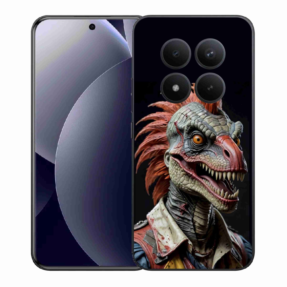 Gél borítás mmCase a Xiaomi Redmi Note 15 Pro+ 5G - punk dinoszauruszhoz