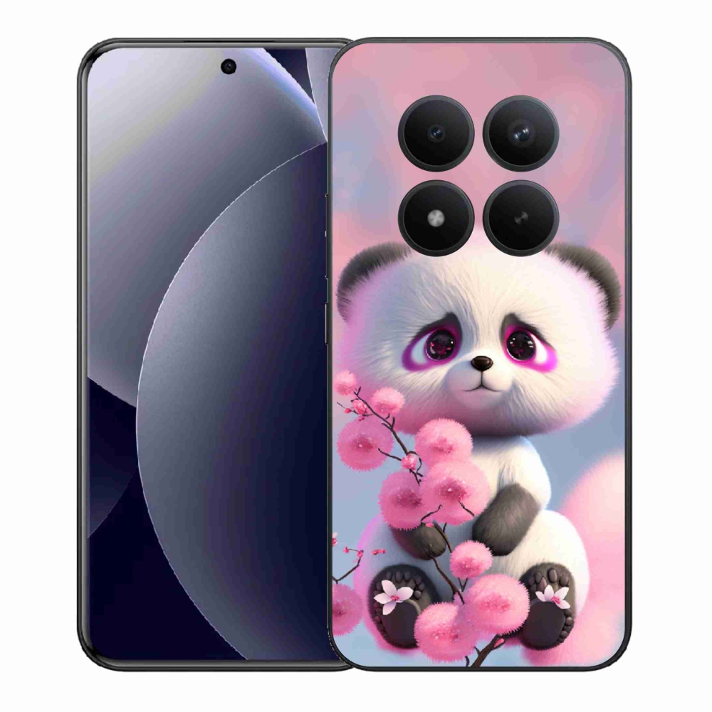 Gél borítás mmCase a Xiaomi Redmi Note 15 Pro+ 5G/Xiaomi Poco M8 Pro 5G számára - aranyos panda 1