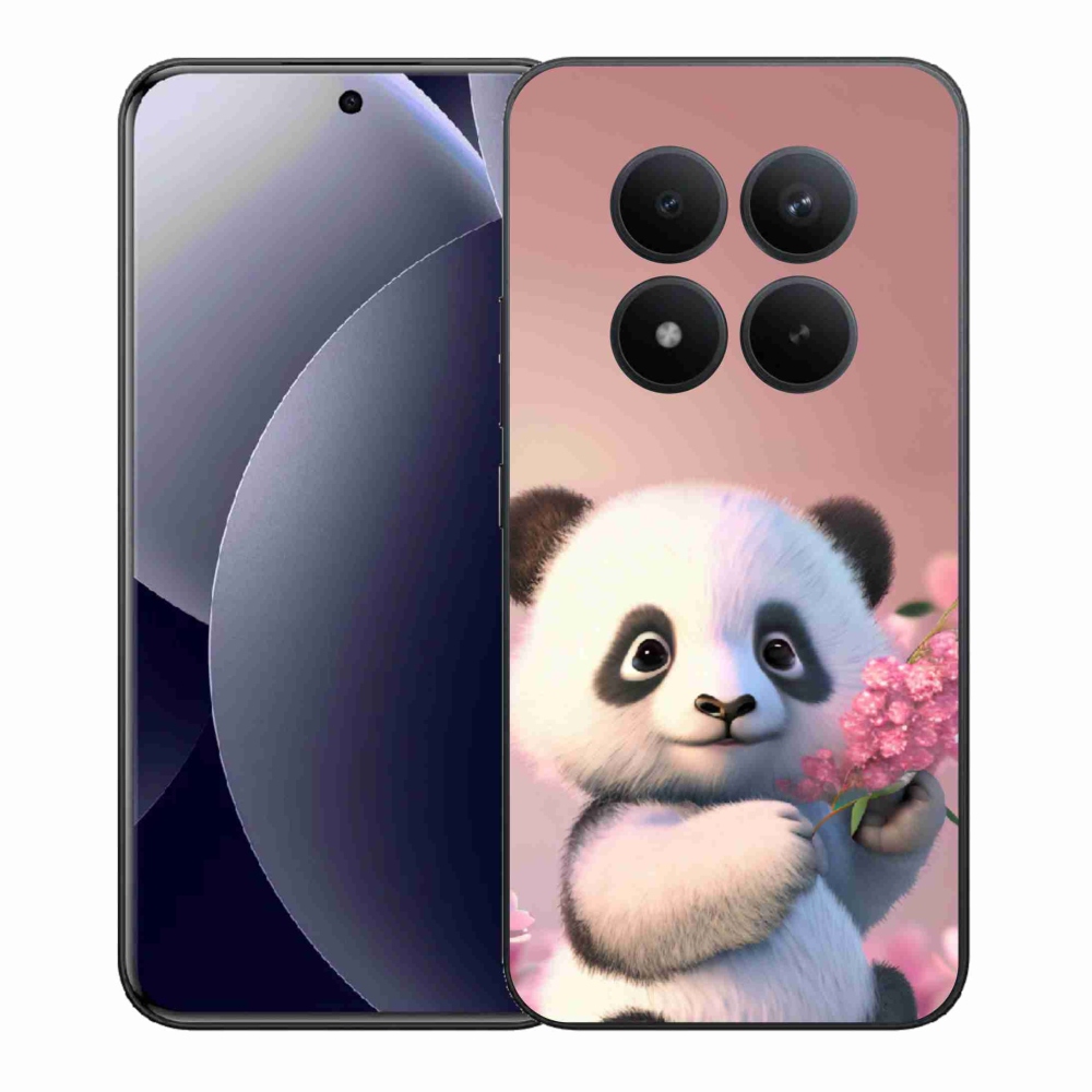 Gél borítás mmCase a Xiaomi Redmi Note 15 Pro+ 5G/Xiaomi Poco M8 Pro 5G számára - aranyos panda