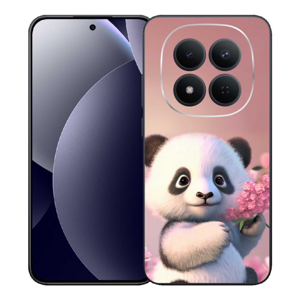 Gél borítás mmCase a Xiaomi Redmi Note 15 Pro 5G számára - aranyos panda