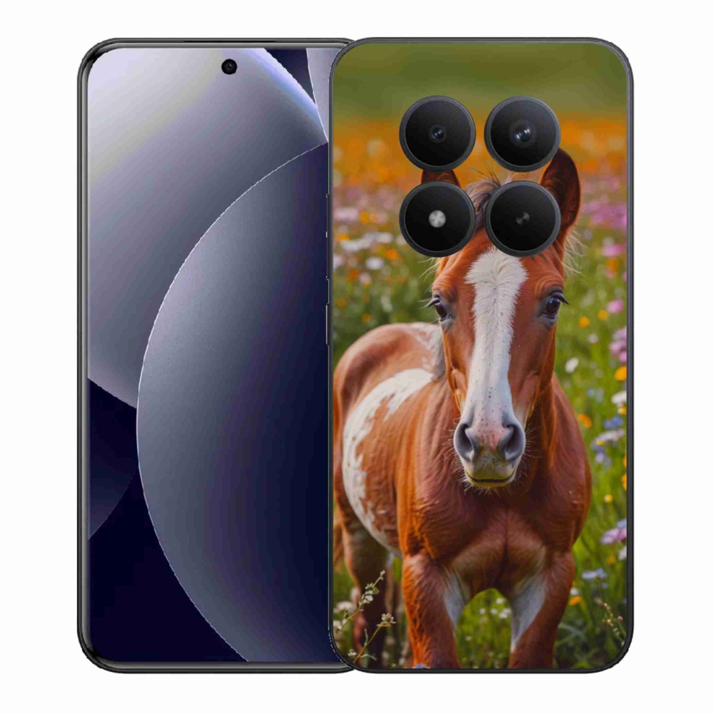 Gél borítás mmCase a Xiaomi Redmi Note 15 Pro+ 5G számára - aranyos csikócsikó