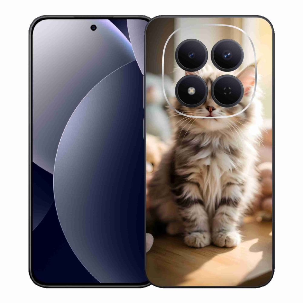 Gél borítás mmCase a Xiaomi Redmi Note 15 Pro 5G számára - aranyos cica 10