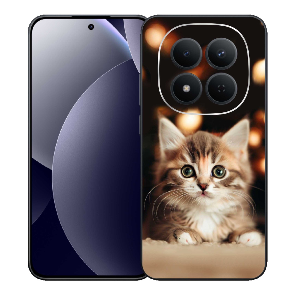 Gél borítás mmCase a Xiaomi Redmi Note 15 Pro 5G-hez - aranyos cica 2