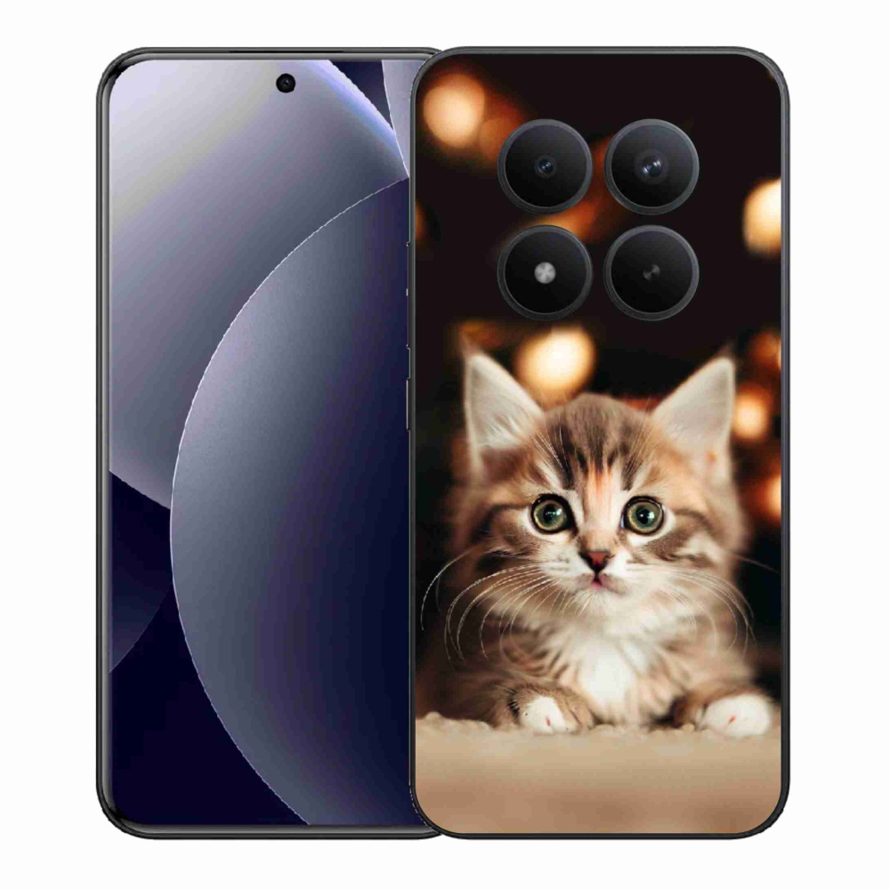 Gél borítás mmCase a Xiaomi Redmi Note 15 Pro+ 5G/Xiaomi Poco M8 Pro 5G számára - aranyos cica 2