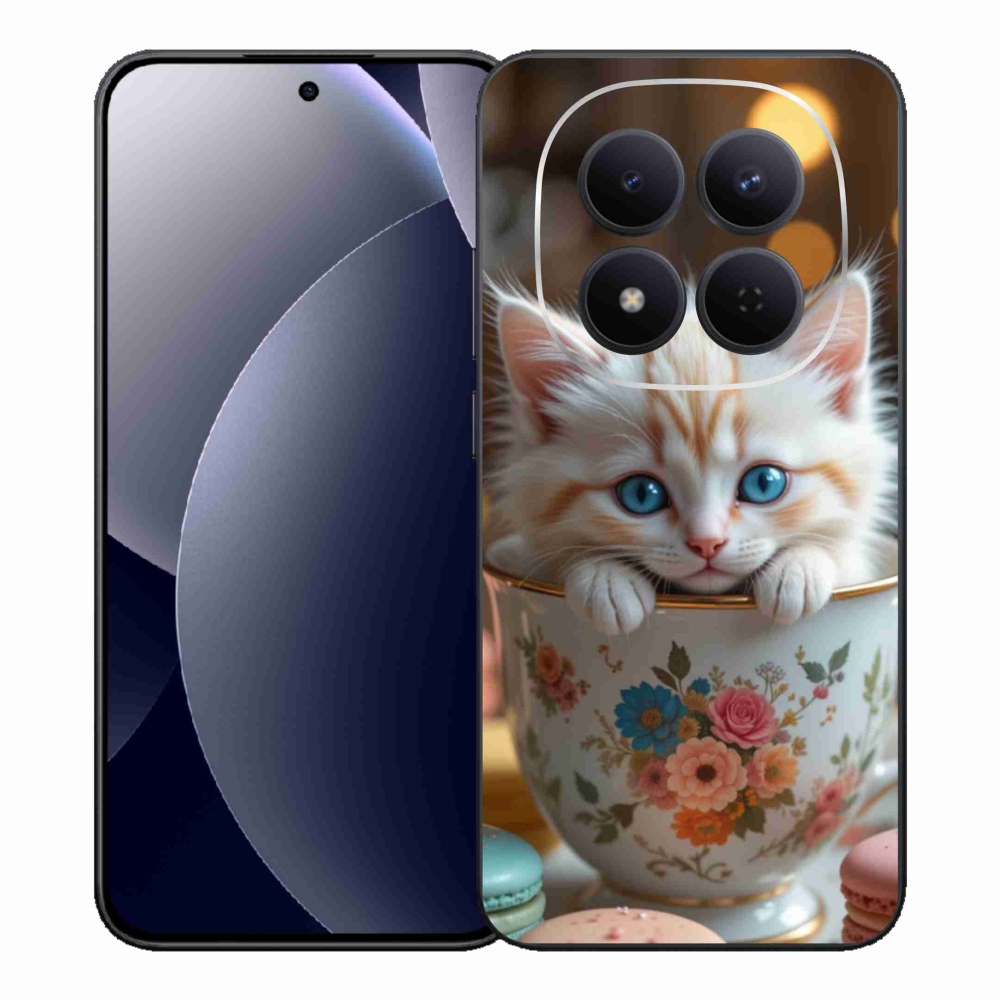 Gél borítás mmCase a Xiaomi Redmi Note 15 Pro 5G-hez - aranyos cica 6