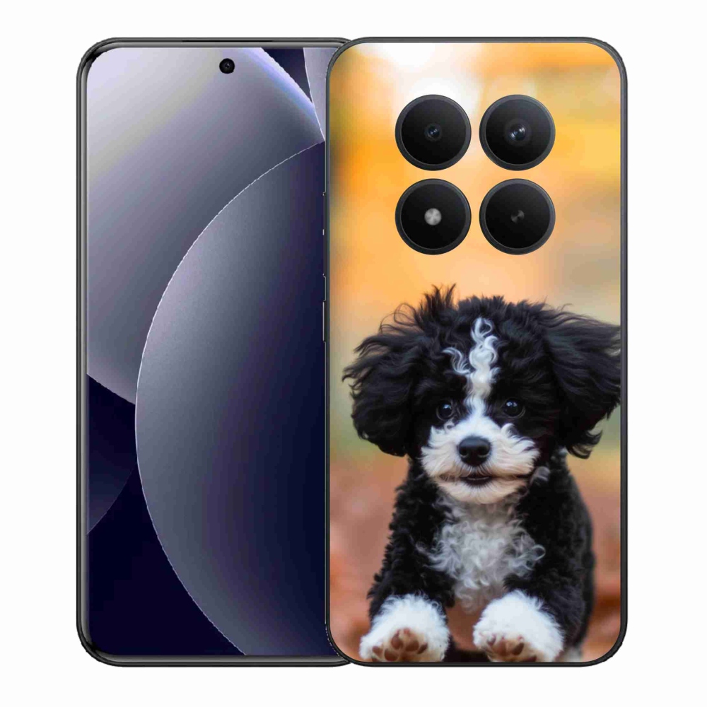 Gél borítás mmCase a Xiaomi Redmi Note 15 Pro+ 5G/Xiaomi Poco M8 Pro 5G számára - aranyos kiskutya 2