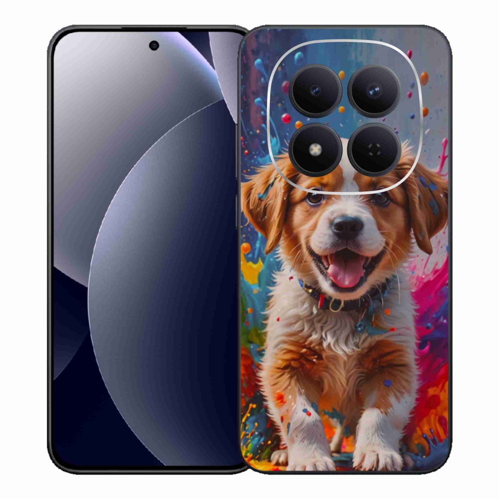 Gél borítás mmCase a Xiaomi Redmi Note 15 Pro 5G-hez - aranyos kiskutya 3
