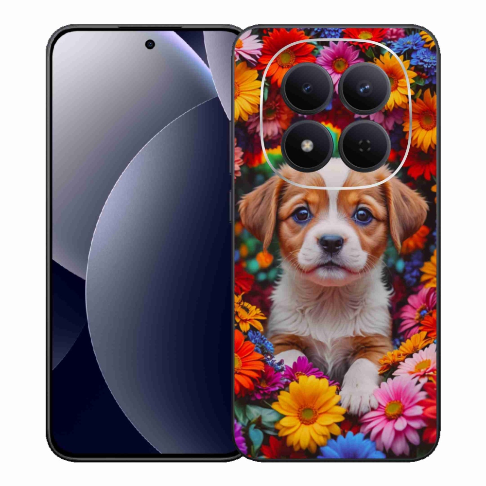 Gél borítás mmCase a Xiaomi Redmi Note 15 Pro 5G számára - aranyos kiskutya