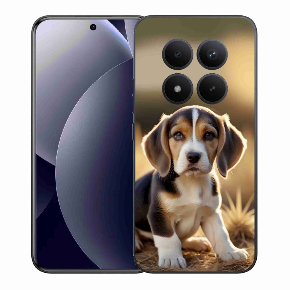 Gél borítás mmCase a Xiaomi Redmi Note 15 Pro+ 5G számára - aranyos beagle