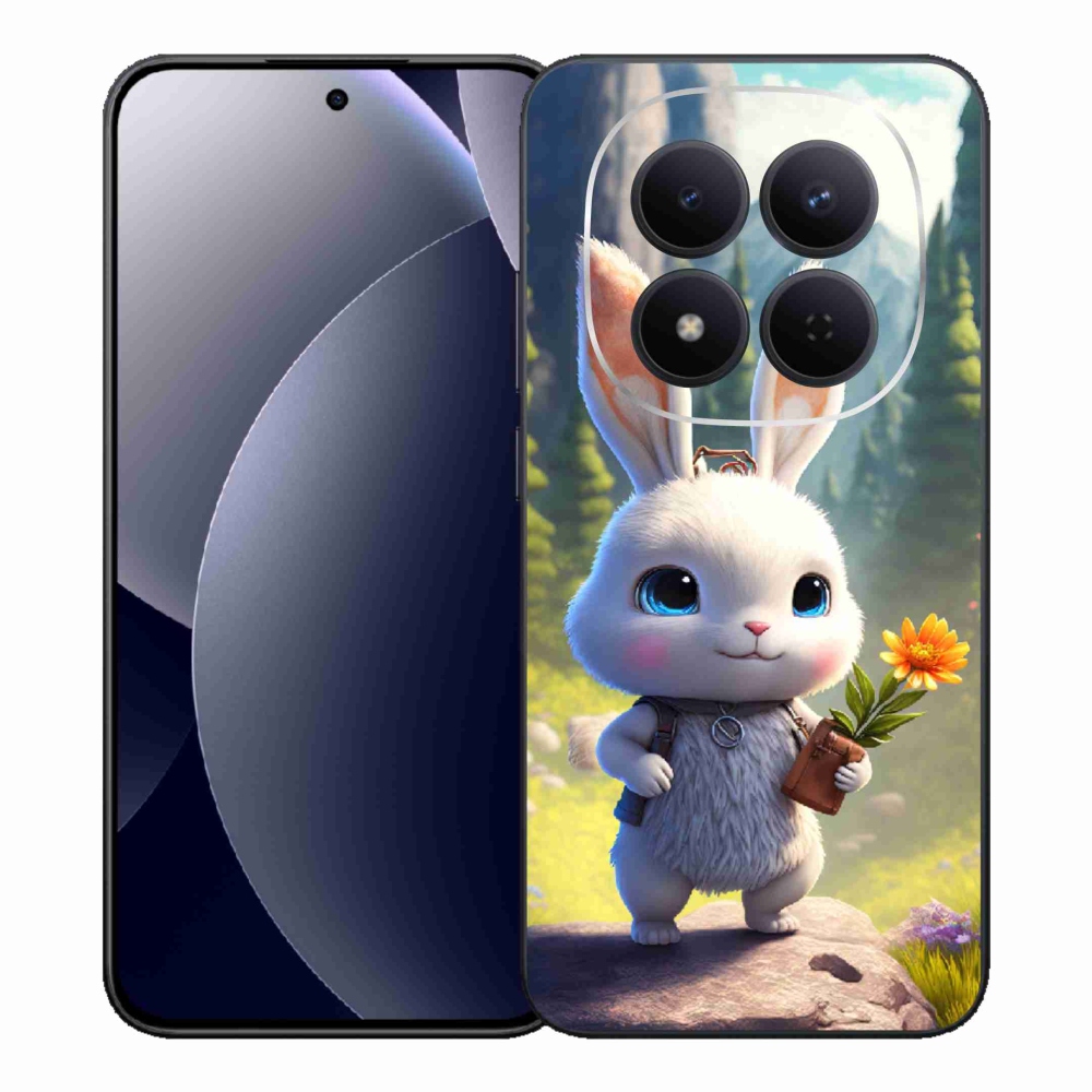 Gél borítás mmCase a Xiaomi Redmi Note 15 Pro 5G számára - aranyos nyuszi