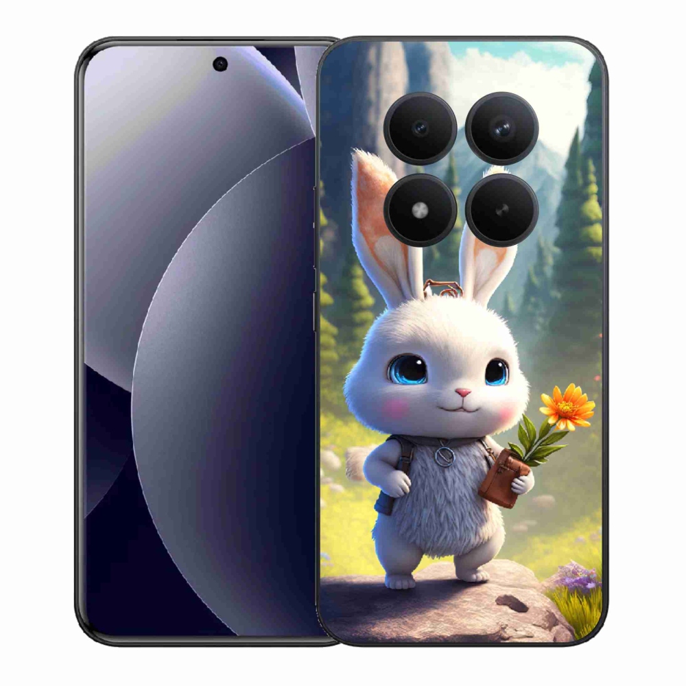 Gél borítás mmCase a Xiaomi Redmi Note 15 Pro+ 5G/Xiaomi Poco M8 Pro 5G számára - aranyos nyuszi