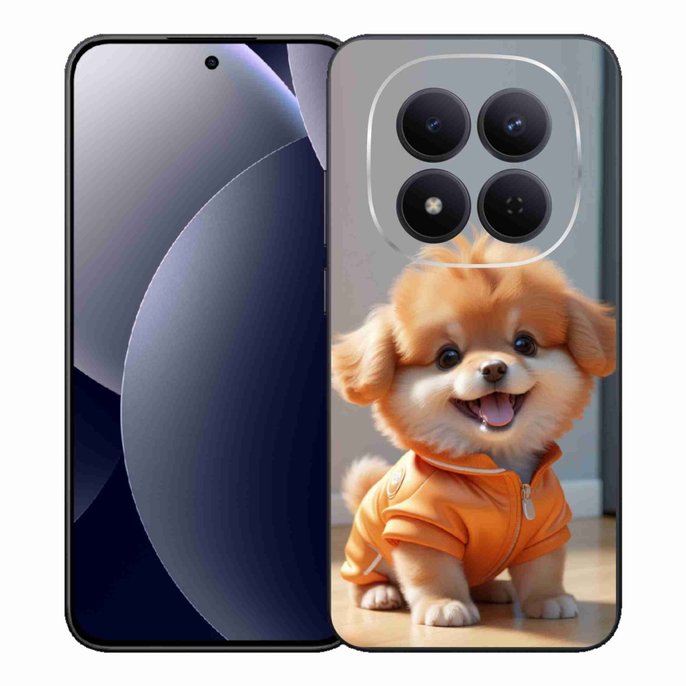 Gél borítás mmCase a Xiaomi Redmi Note 15 Pro 5G számára - aranyos pomerániai pulóverben