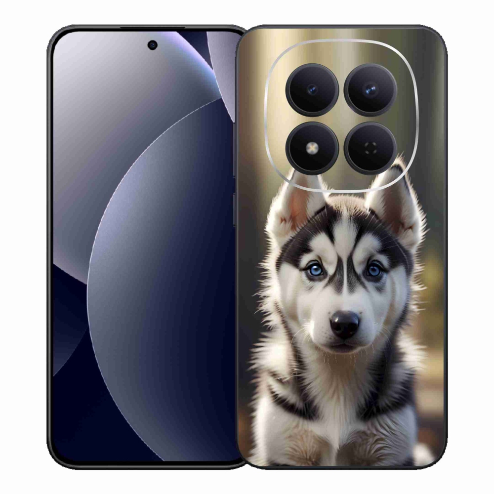Gél borítás mmCase a Xiaomi Redmi Note 15 Pro 5G számára - aranyos szibériai husky