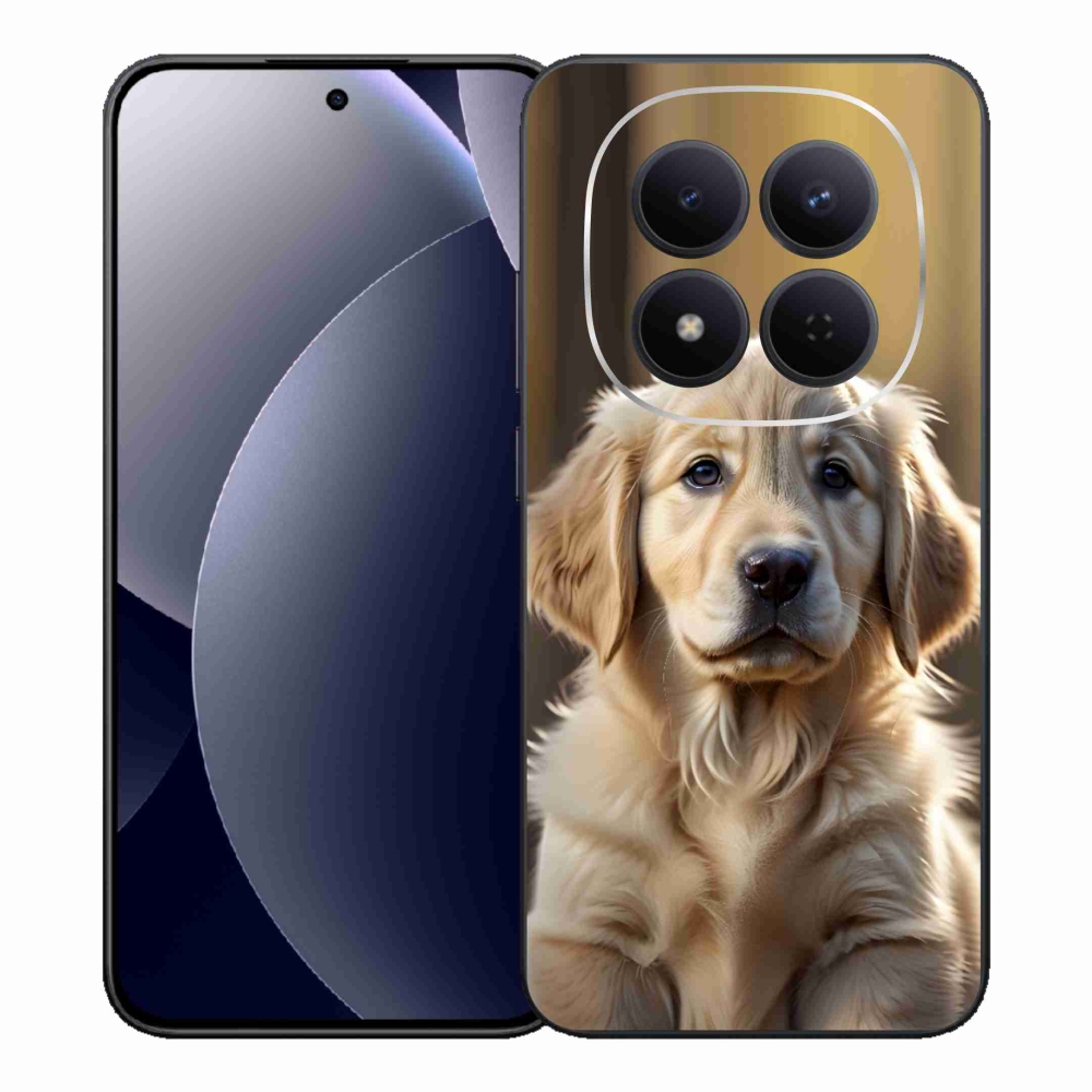Gél borítás mmCase a Xiaomi Redmi Note 15 Pro 5G számára - aranyos arany retriever