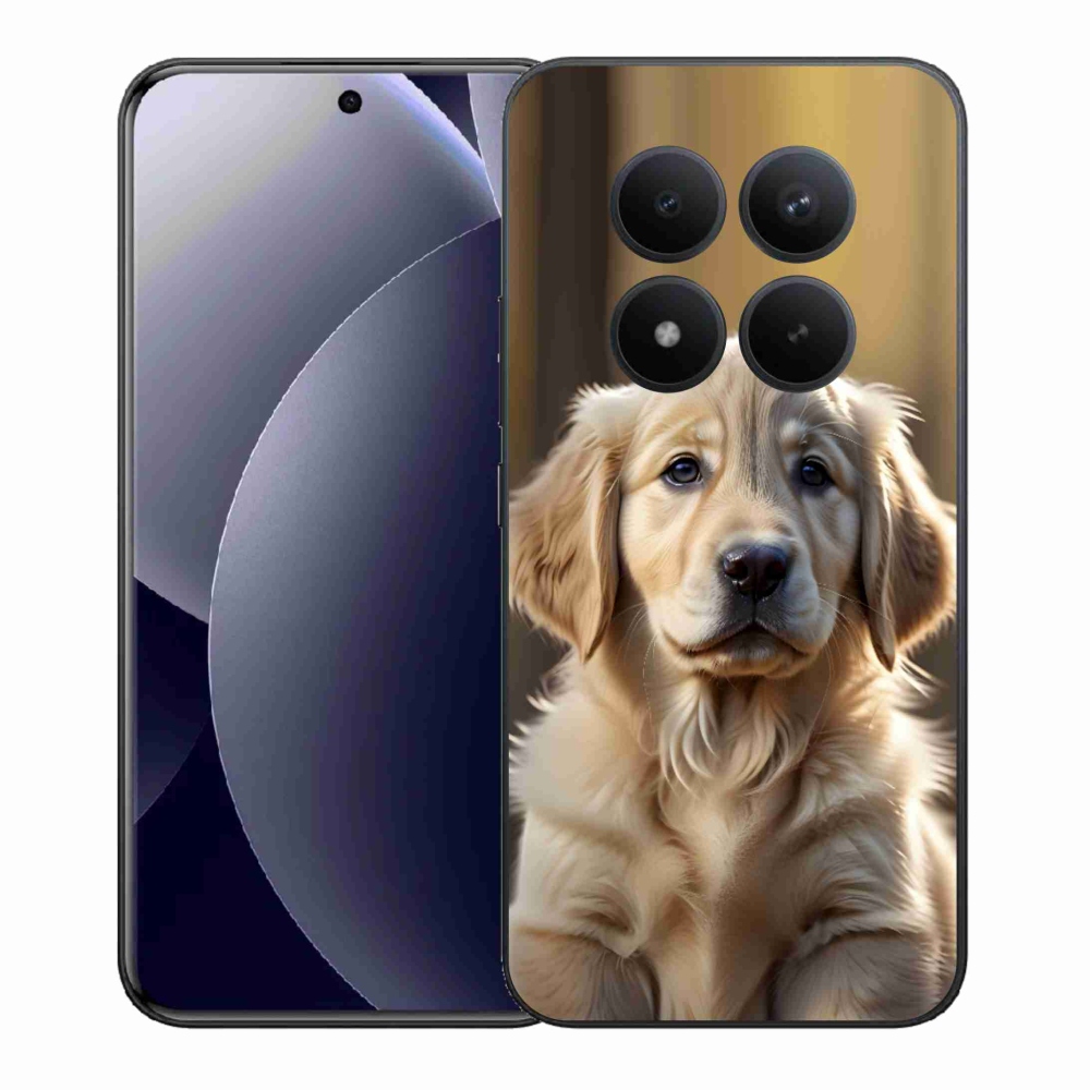 Gél borítás mmCase a Xiaomi Redmi Note 15 Pro+ 5G számára - aranyos arany retriever