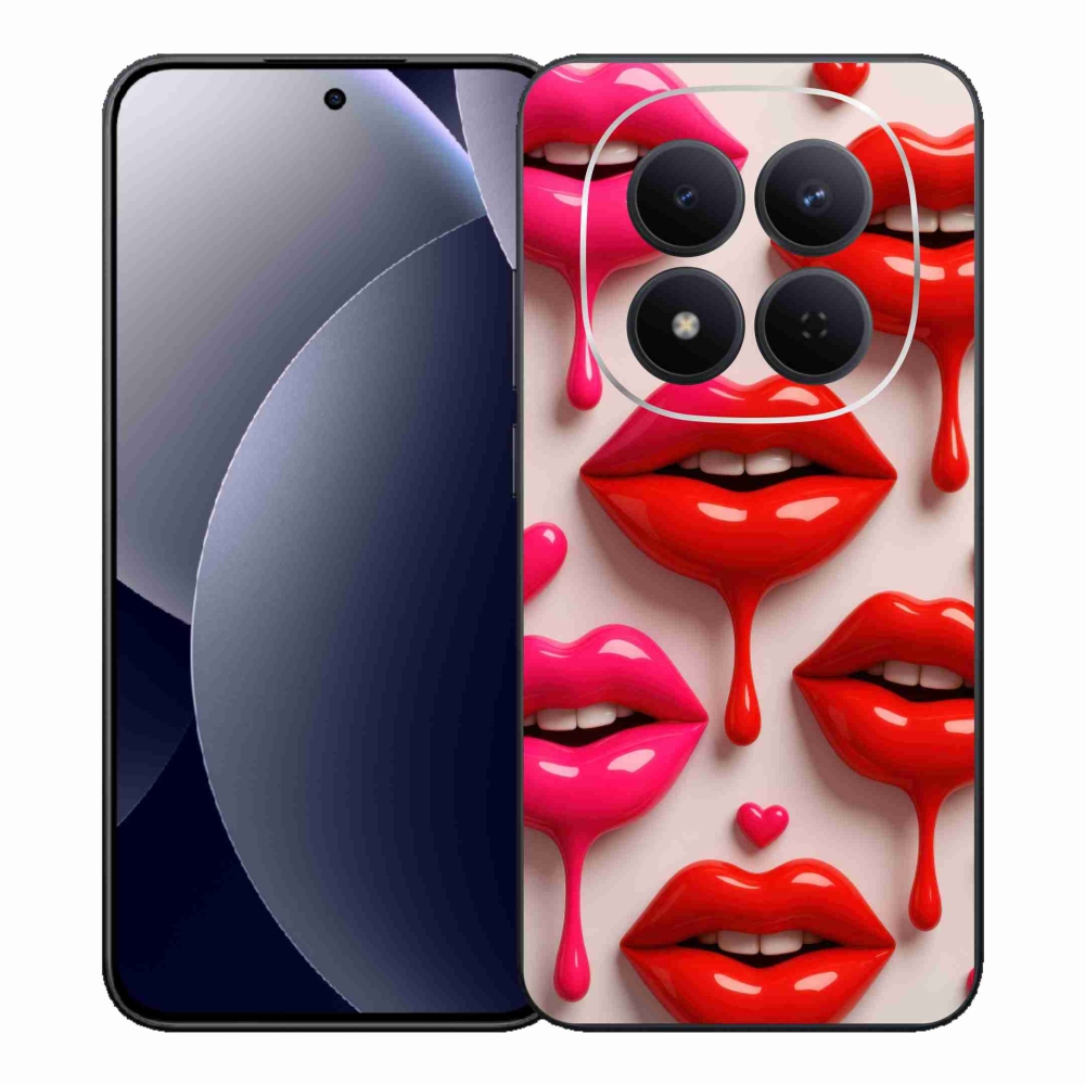 Gél borítás mmCase a Xiaomi Redmi Note 15 Pro 5G számára - ajkak 2