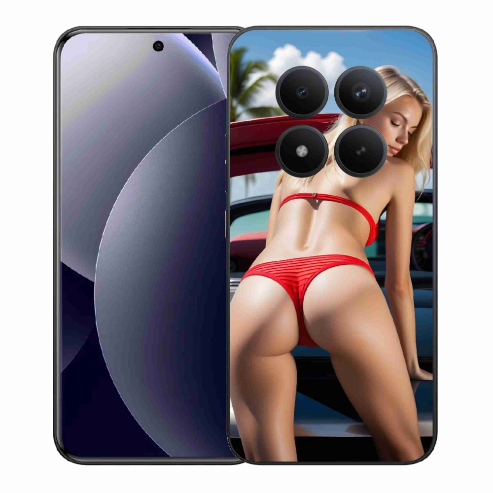 Gél borítás mmCase a Xiaomi Redmi Note 15 Pro+ 5G - szexi nő 2
