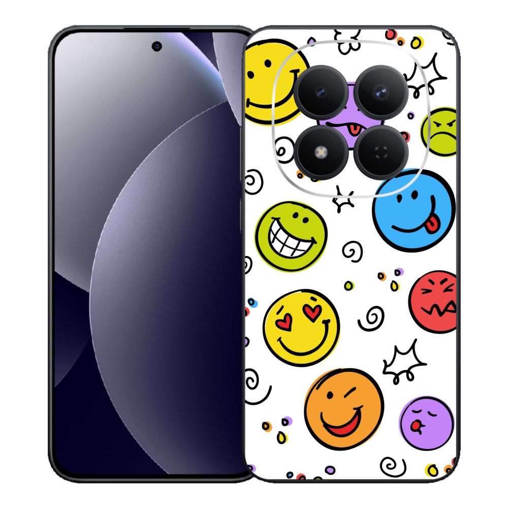 Gél borítás mmCase a Xiaomi Redmi Note 15 Pro 5G-hez - smiley-k
