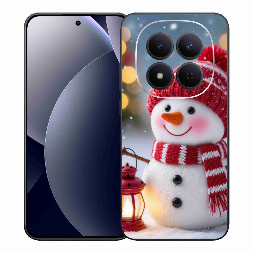 Gél borítás mmCase a Xiaomi Redmi Note 15 Pro 5G-hez - hóember 2