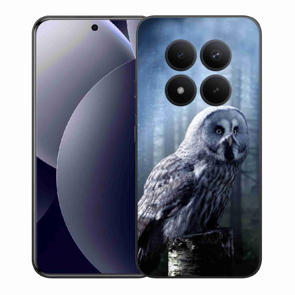 Gél borítás mmCase a Xiaomi Redmi Note 15 Pro+ 5G/Xiaomi Poco M8 Pro 5G számára - bagoly