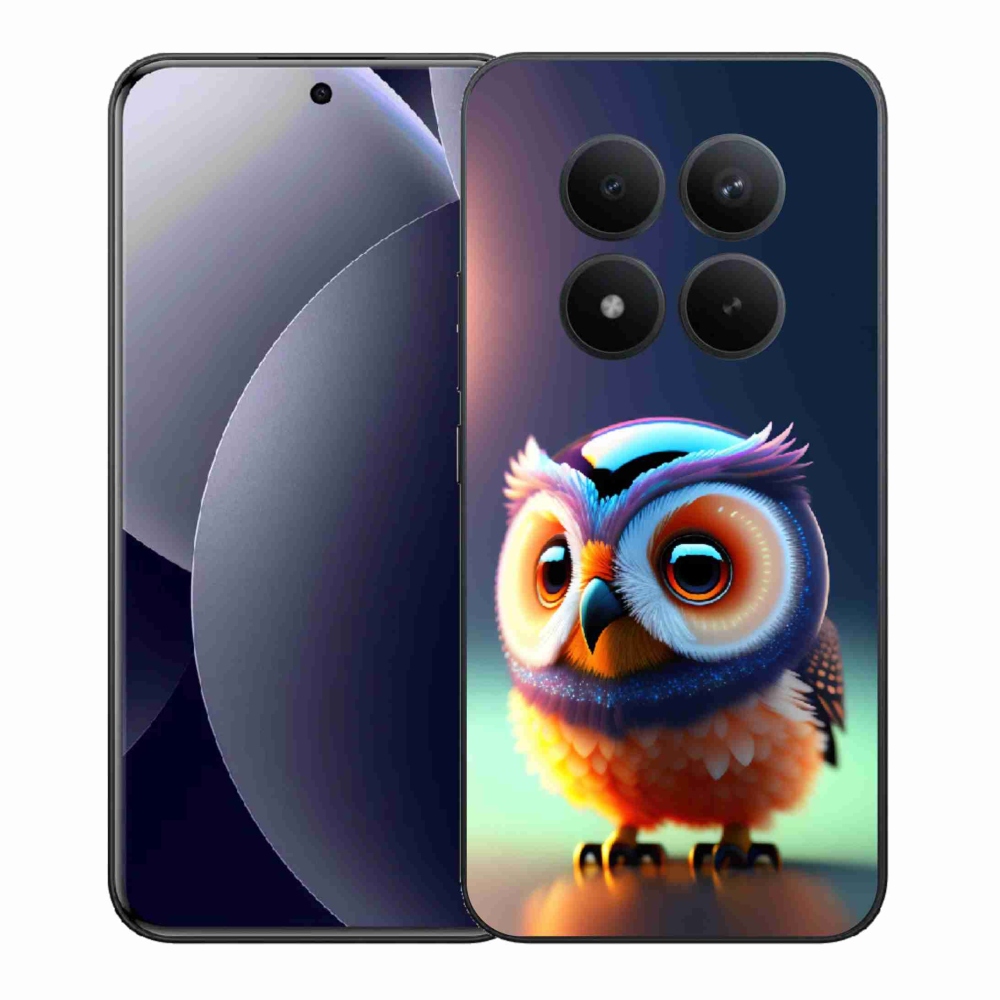 Gél borítás mmCase a Xiaomi Redmi Note 15 Pro+ 5G/Xiaomi Poco M8 Pro 5G számára - bagoly