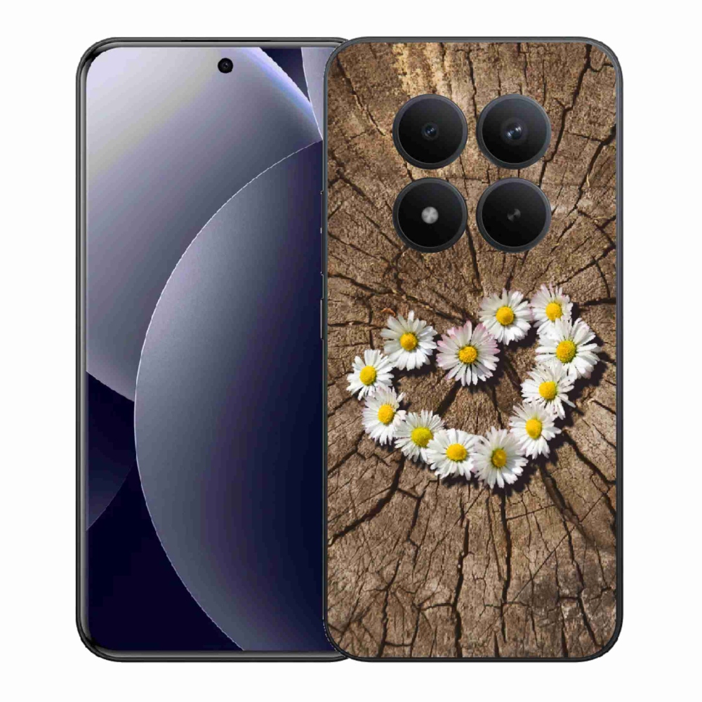 Gél borítás mmCase a Xiaomi Redmi Note 15 Pro+ 5G/Xiaomi Poco M8 Pro 5G számára - Százszorszép szív