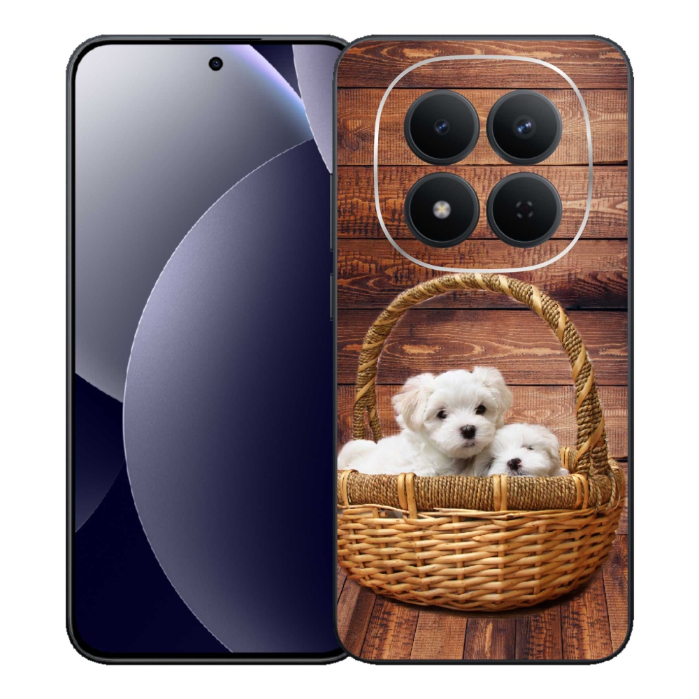 Gél borítás mmCase a Xiaomi Redmi Note 15 Pro 5G számára - kölyökkutyák