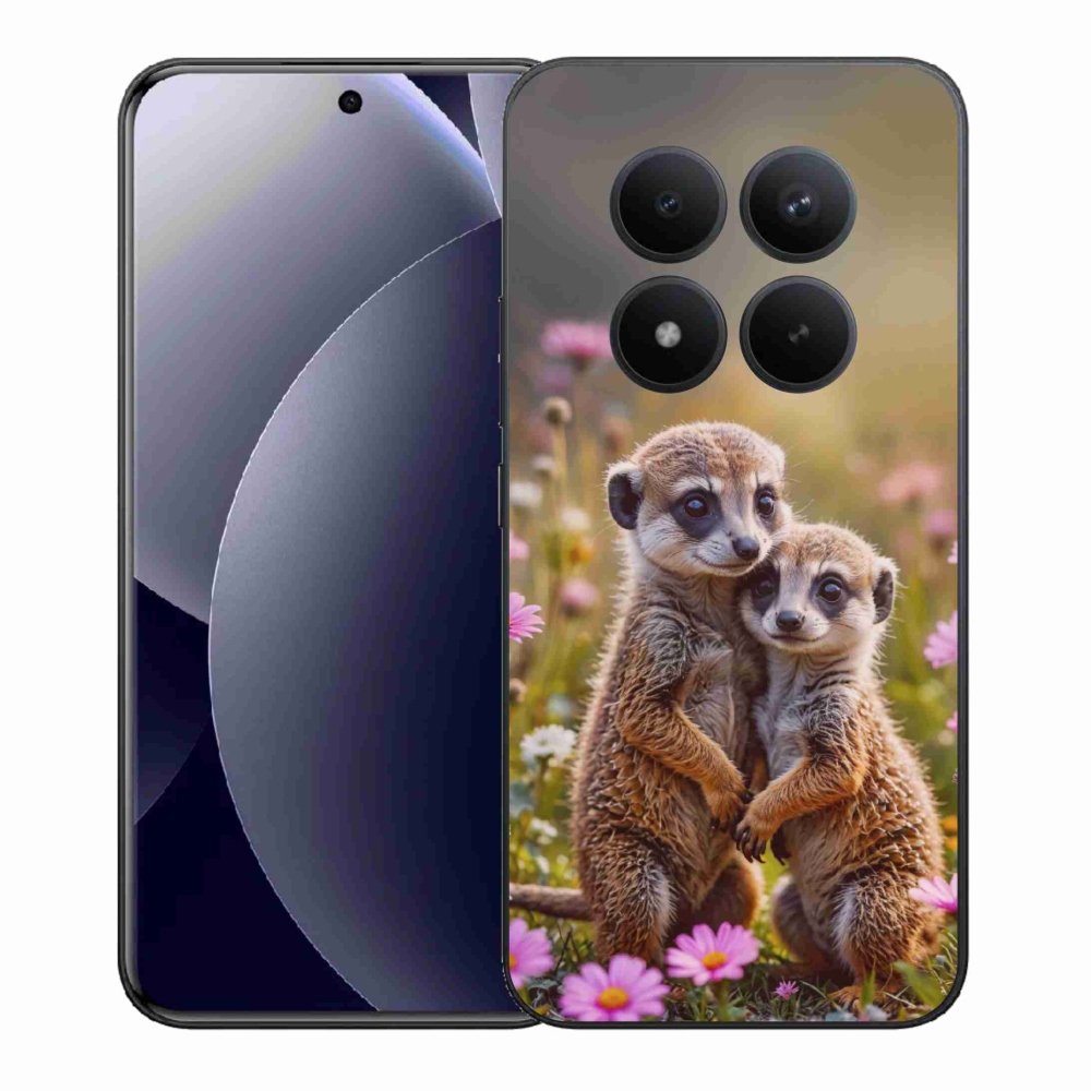 Gél borítás mmCase a Xiaomi Redmi Note 15 Pro+ 5G - szurikátás duó számára