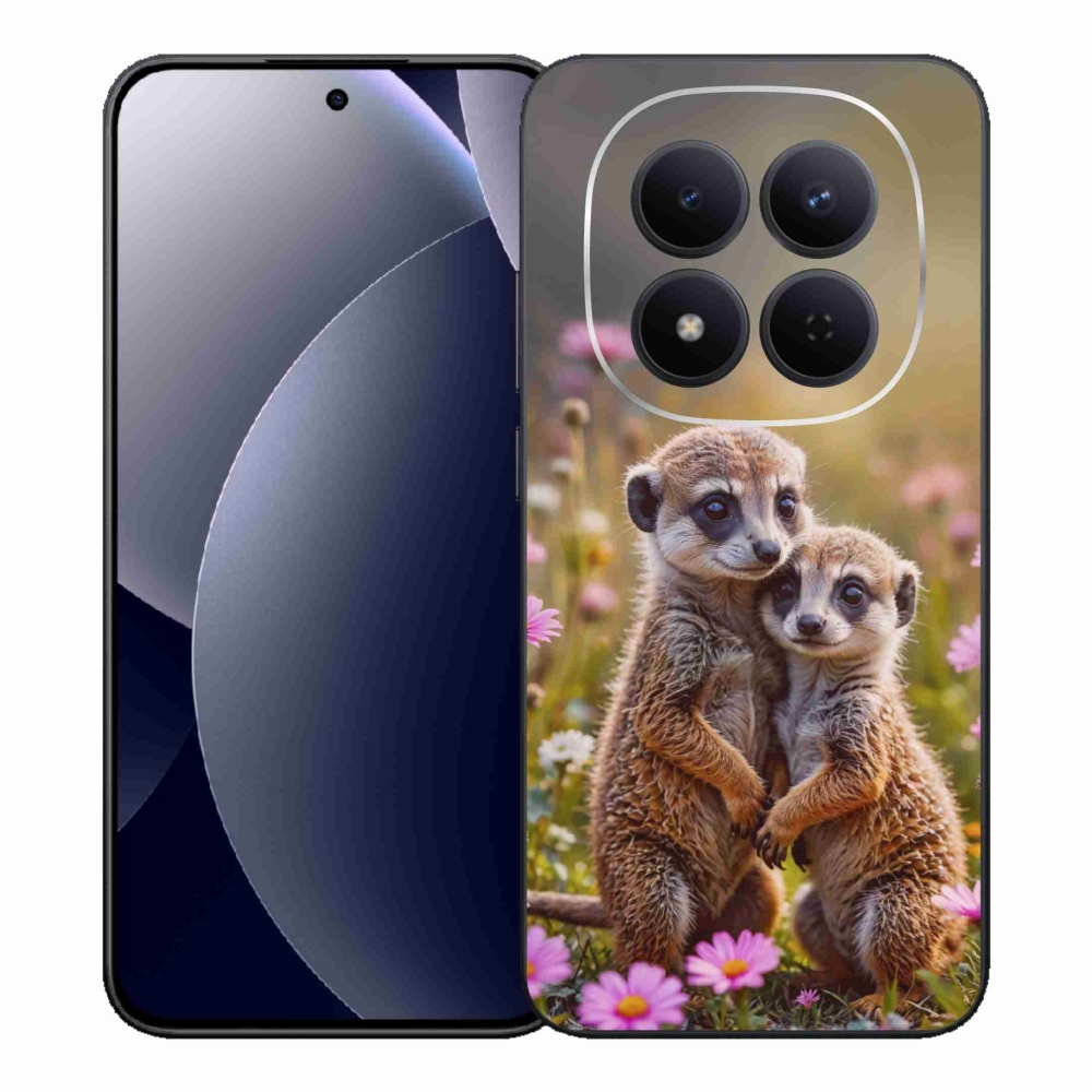 Gél borítás mmCase a Xiaomi Redmi Note 15 Pro 5G-hez - szurikátás duó