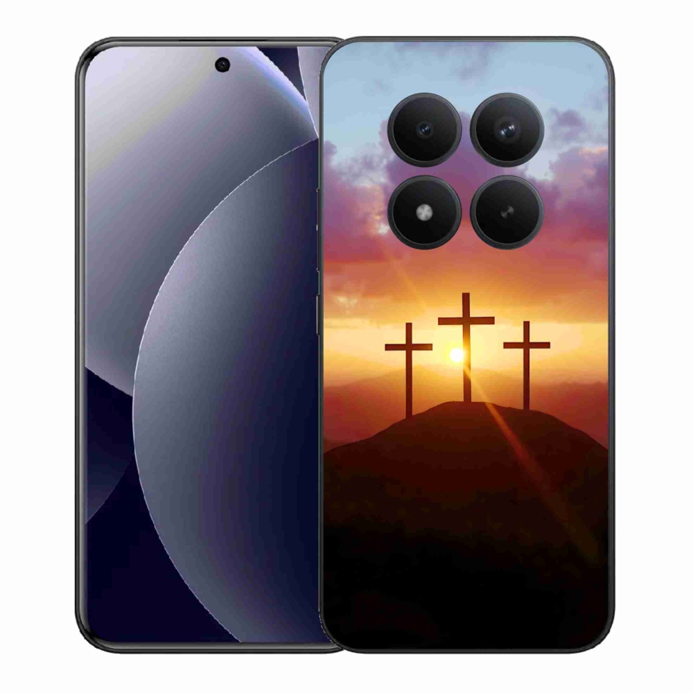 Gél borítás mmCase a Xiaomi Redmi Note 15 Pro+ 5G/Xiaomi Poco M8 Pro 5G számára - három kereszt