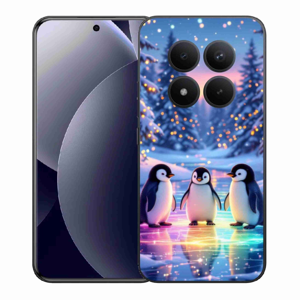 Gél borítás mmCase a Xiaomi Redmi Note 15 Pro+ 5G/Xiaomi Poco M8 Pro 5G - pingvinekhez