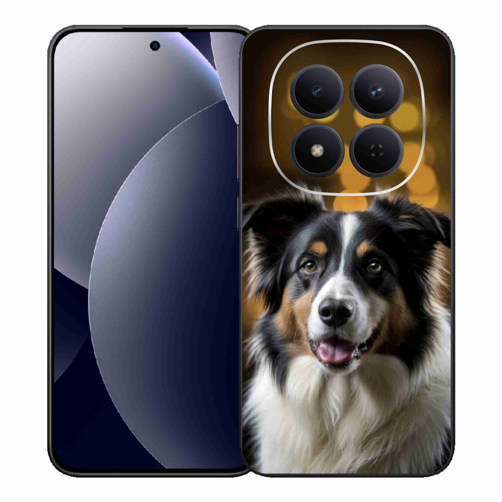Gél borítás mmCase a Xiaomi Redmi Note 15 Pro 5G-hez - mosolygó ausztrál juhászkutya