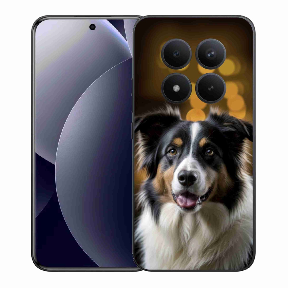 Gél borítás mmCase a Xiaomi Redmi Note 15 Pro+ 5G számára - mosolygó ausztrál juhászkutya
