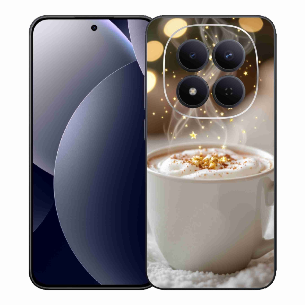 Gél borítás mmCase a Xiaomi Redmi Note 15 Pro 5G-hez - Karácsonyi forró ital
