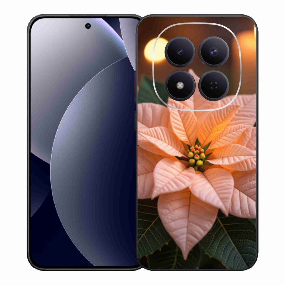 Gél borítás mmCase a Xiaomi Redmi Note 15 Pro 5G-hez - Karácsonyi csillag