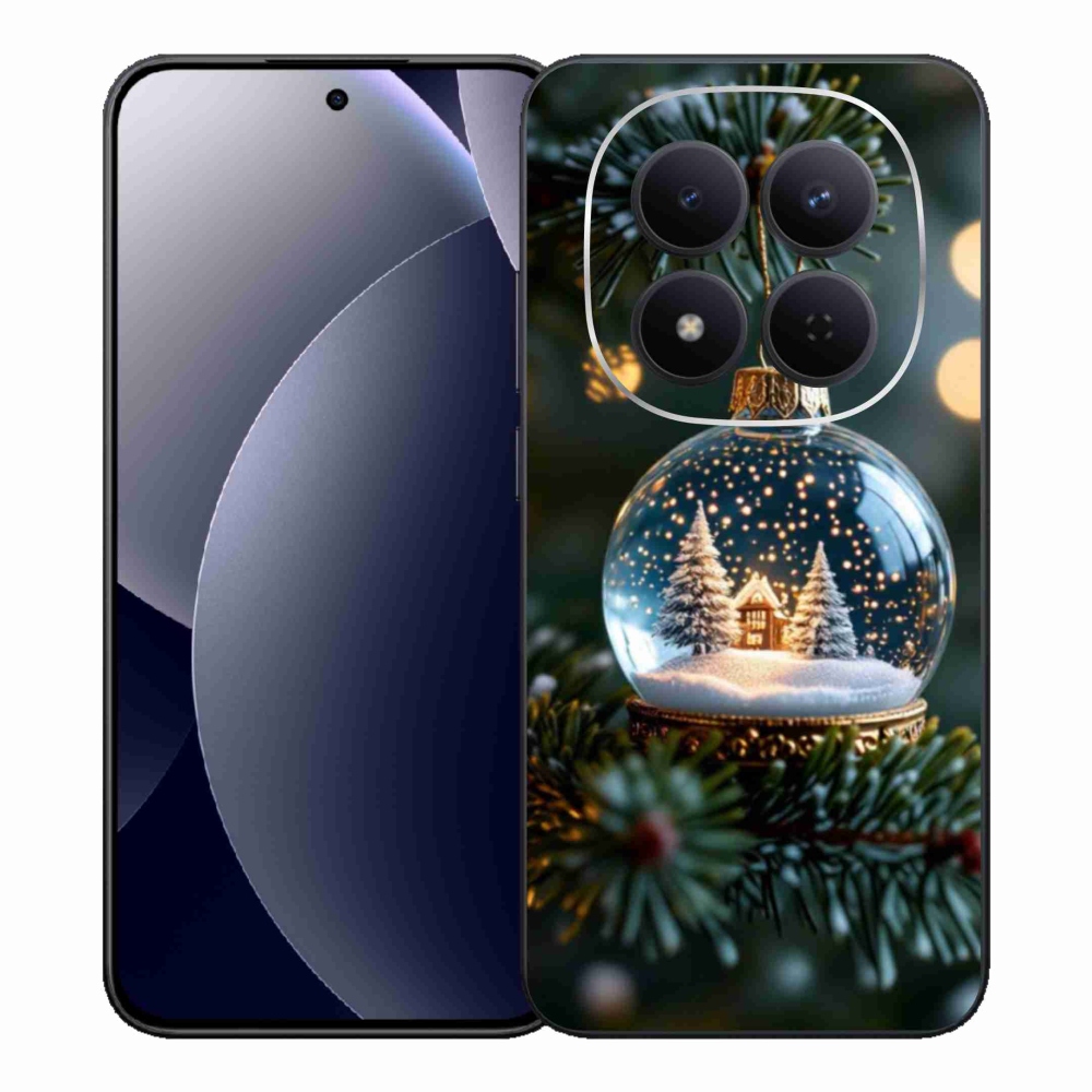 Gél borítás mmCase a Xiaomi Redmi Note 15 Pro 5G-hez - karácsonyi gömbök 2