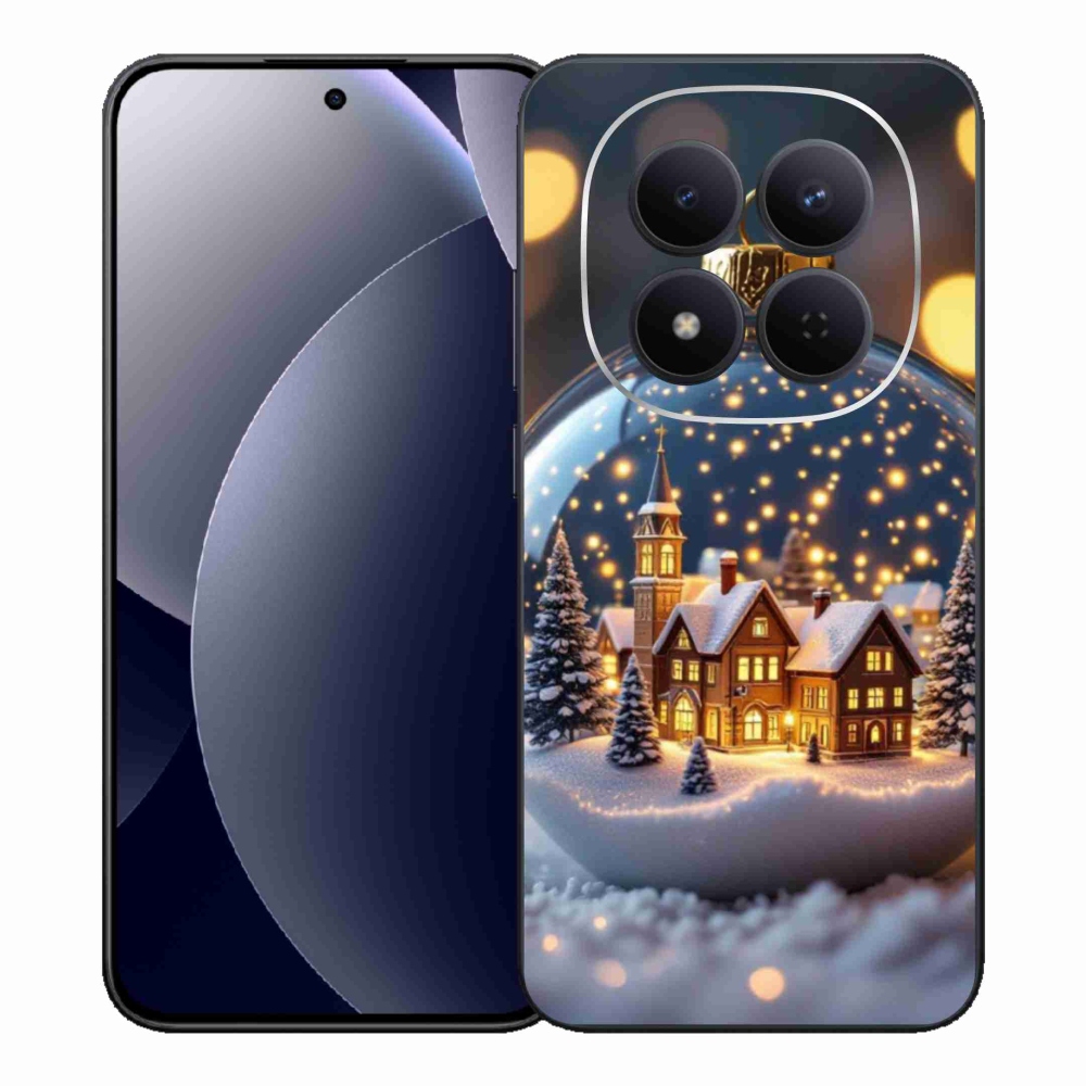 Gél borítás mmCase a Xiaomi Redmi Note 15 Pro 5G-hez - karácsonyi golyók 4