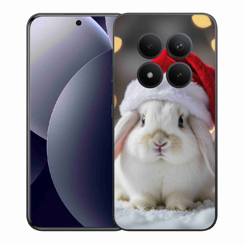 Gél borítás mmCase a Xiaomi Redmi Note 15 Pro+ 5G/Xiaomi Poco M8 Pro 5G számára - karácsonyi nyúl