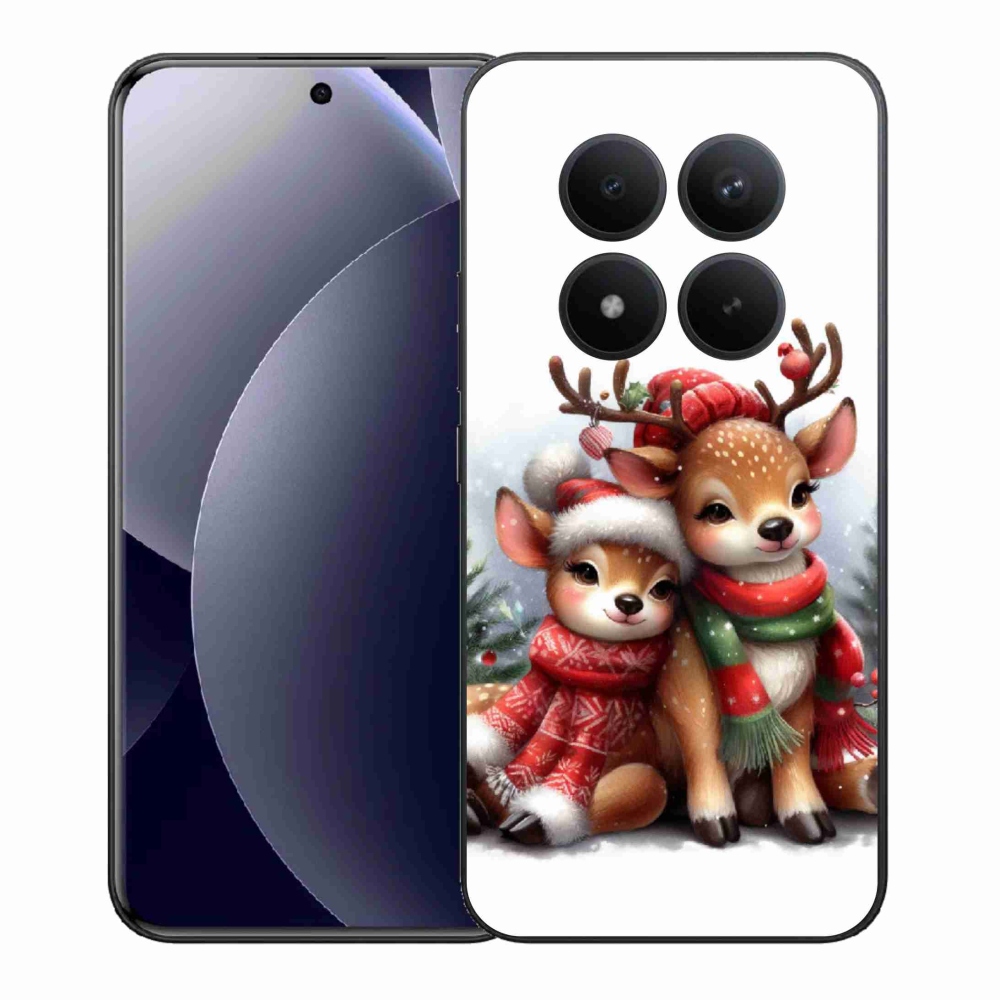 Gél borítás mmCase a Xiaomi Redmi Note 15 Pro+ 5G/Xiaomi Poco M8 Pro 5G - karácsonyi rénszarvashoz