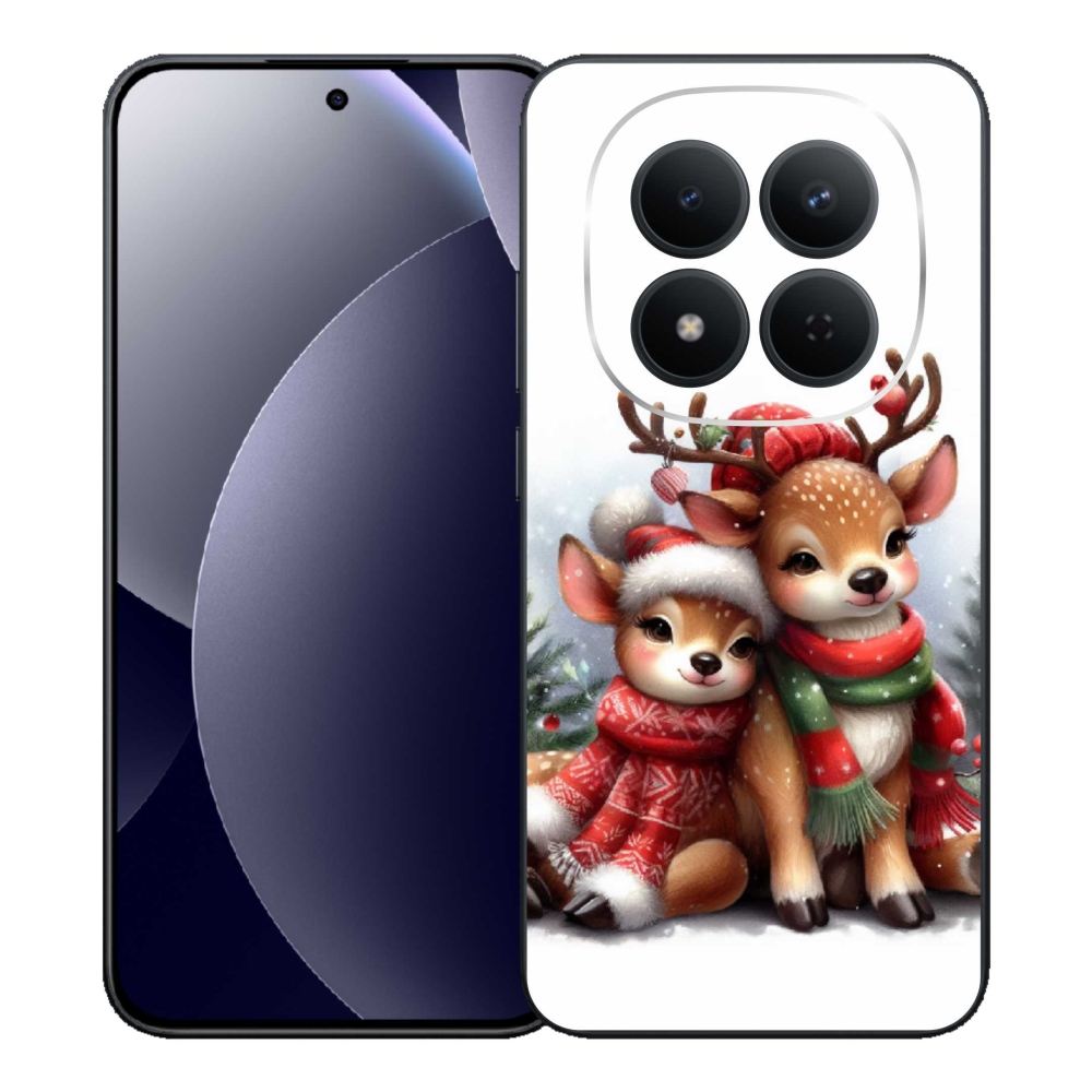 Gél borítás mmCase a Xiaomi Redmi Note 15 Pro 5G számára - karácsonyi rénszarvas