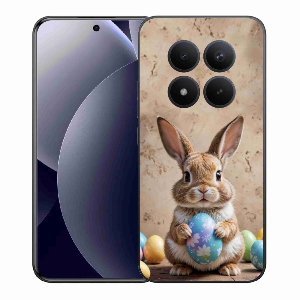 Gél borítás mmCase a Xiaomi Redmi Note 15 Pro+ 5G számára - Húsvéti nyuszi
